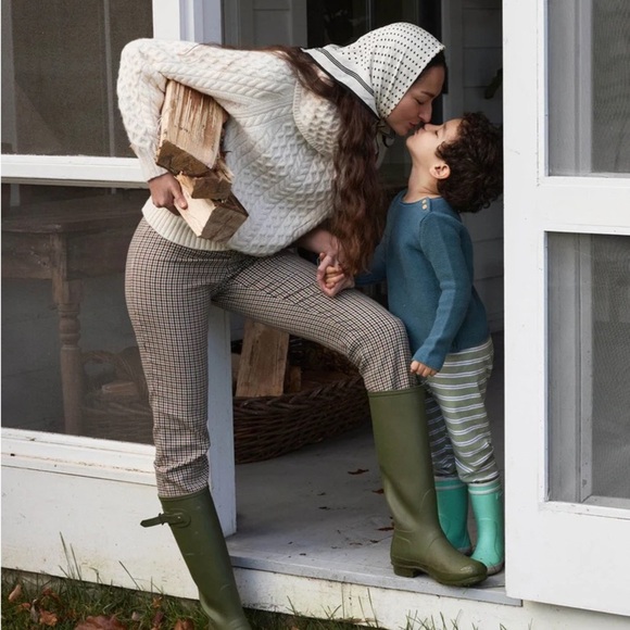 NWT Doen Gillian Fisherman Cable Knit Wool Cotton Roll Turtleneck Sweater Ivory - Picture 3 of 10